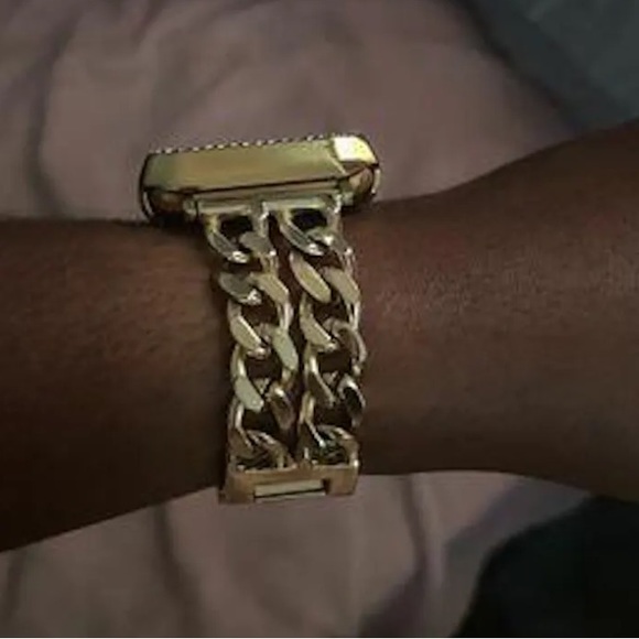 Gold & Silver Apple Watch Bands - Picture 3 of 7